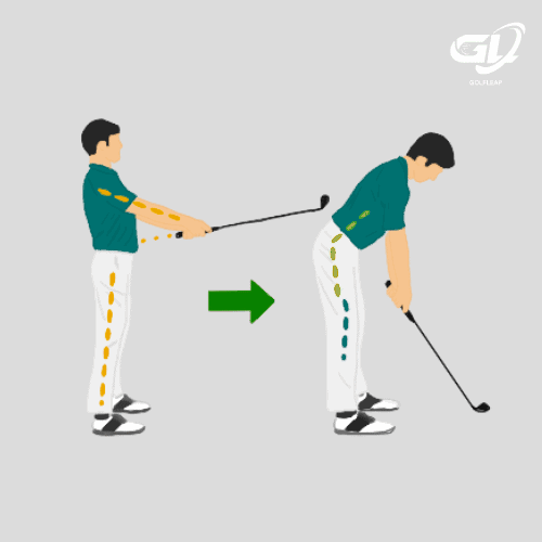 golf swing posture and stance