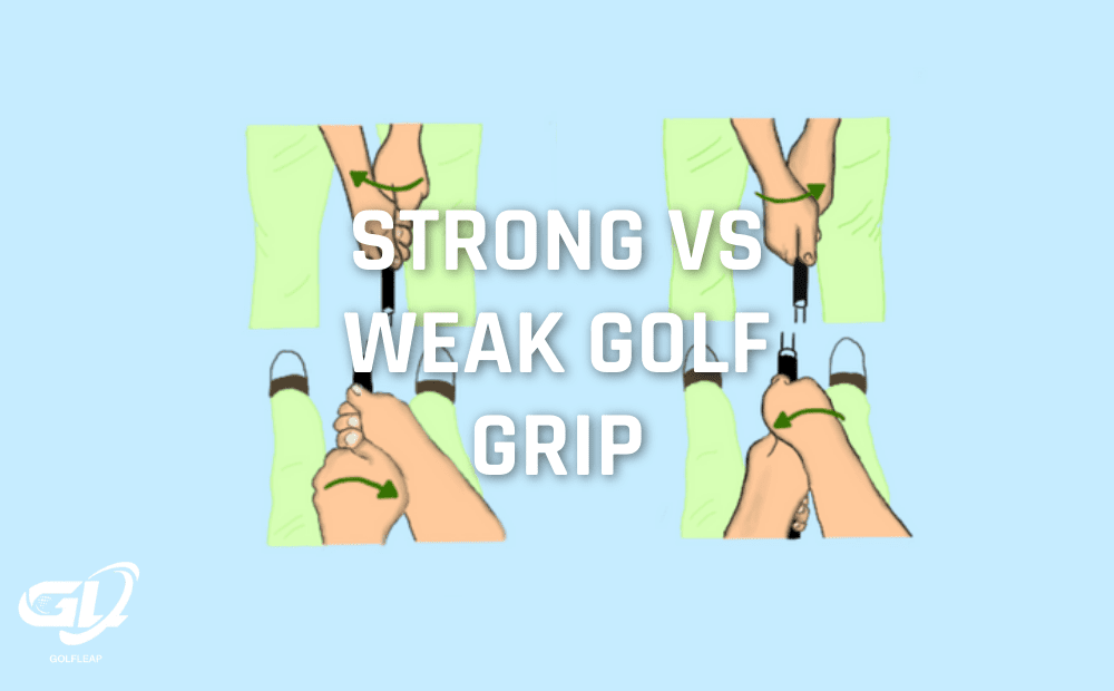 Strong vs Weak Golf Grip Landing Page