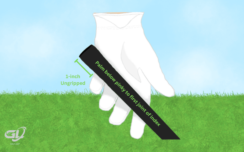 left hand golf grip guide