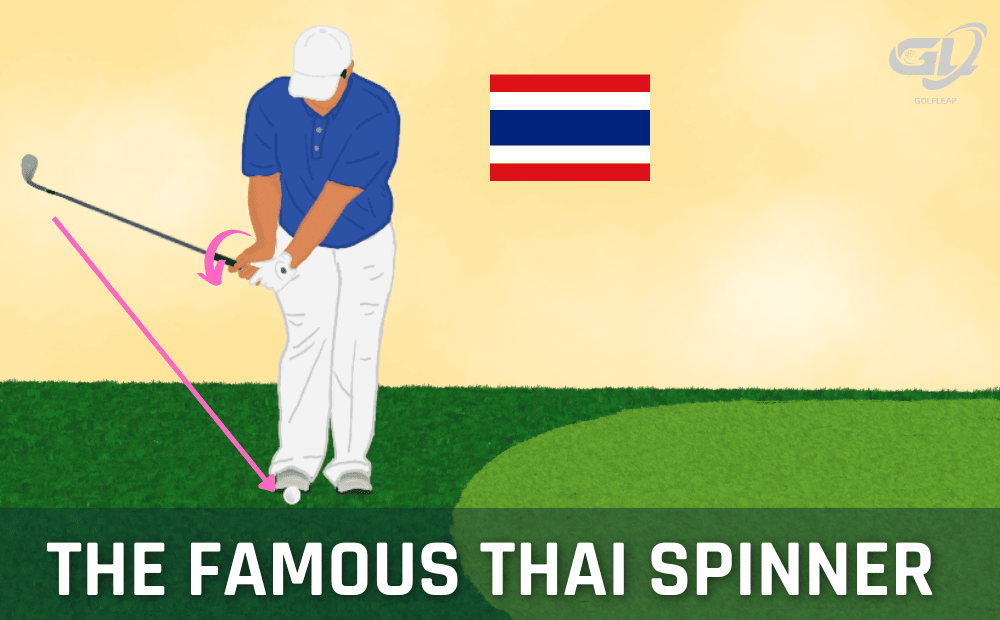 The Thai Spinner Golf Shot